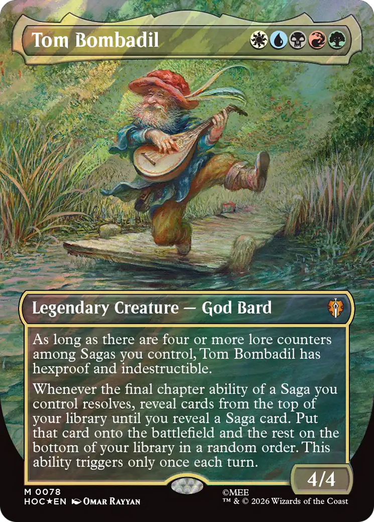 Tom Bombadil (Borderless) (Surge Foil) [The Hobbit] | Jack's On Queen