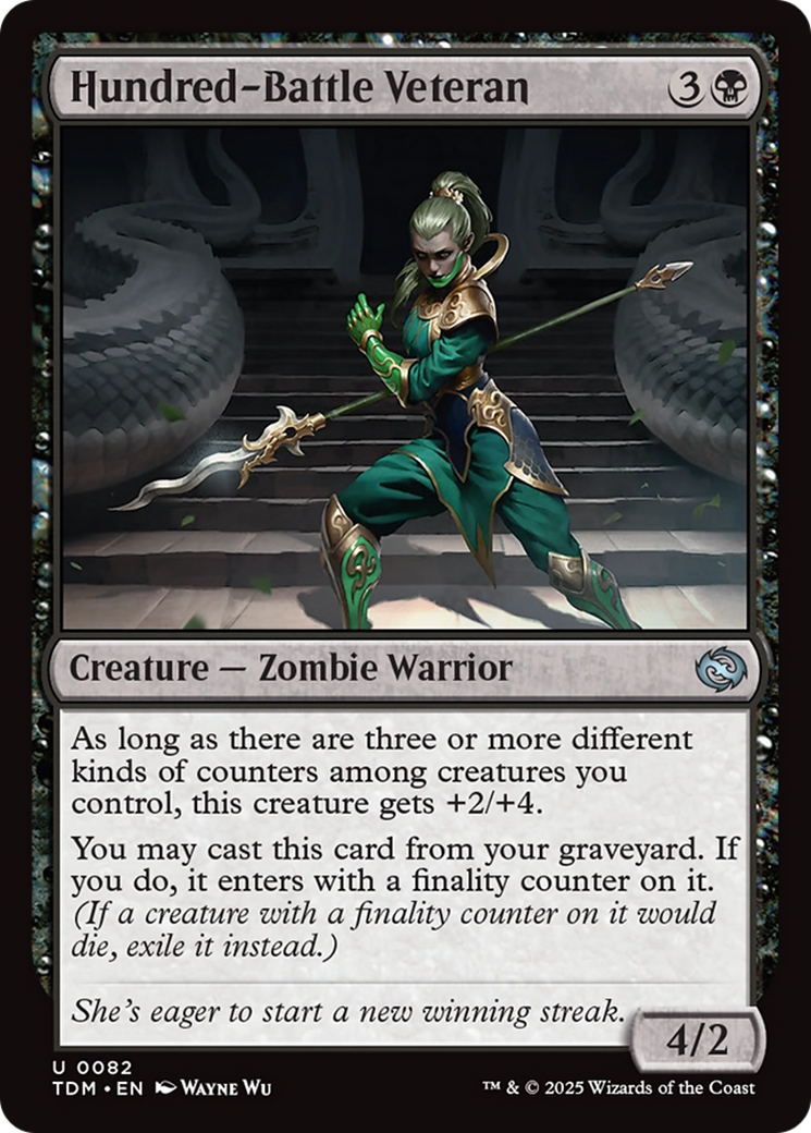 Hundred-Battle Veteran [Tarkir: Dragonstorm] | Jack's On Queen