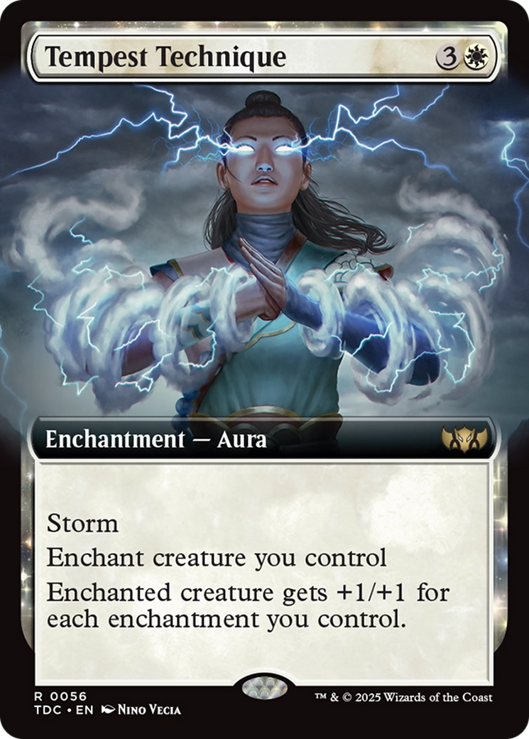 Tempest Technique (Extended Art) [Tarkir: Dragonstorm Commander] | Jack's On Queen
