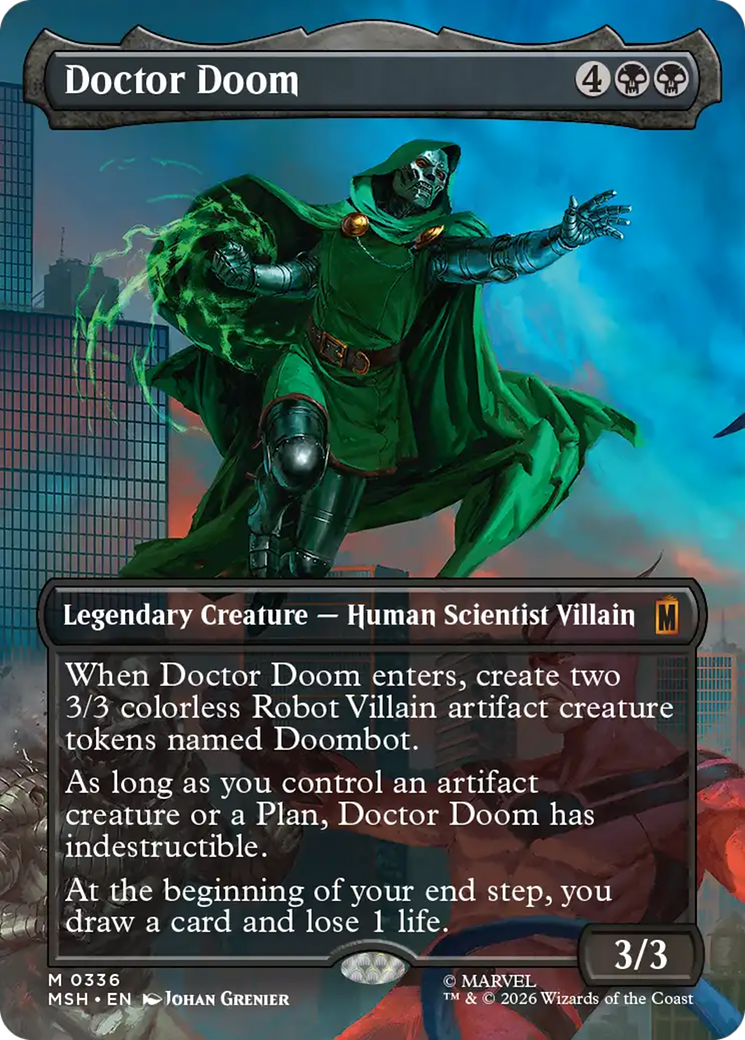 Doctor Doom (Borderless) (336) [Marvel Super Heroes] | Jack's On Queen