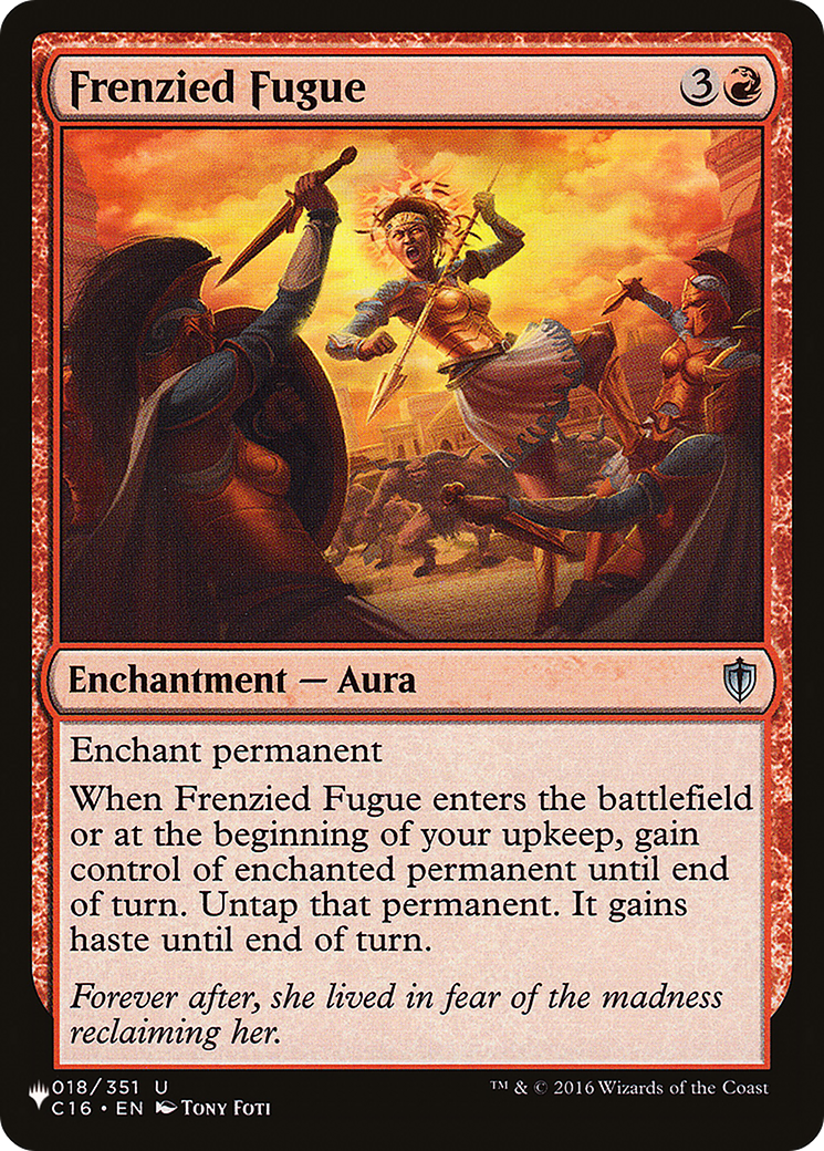 Frenzied Fugue [The List] | Jack's On Queen