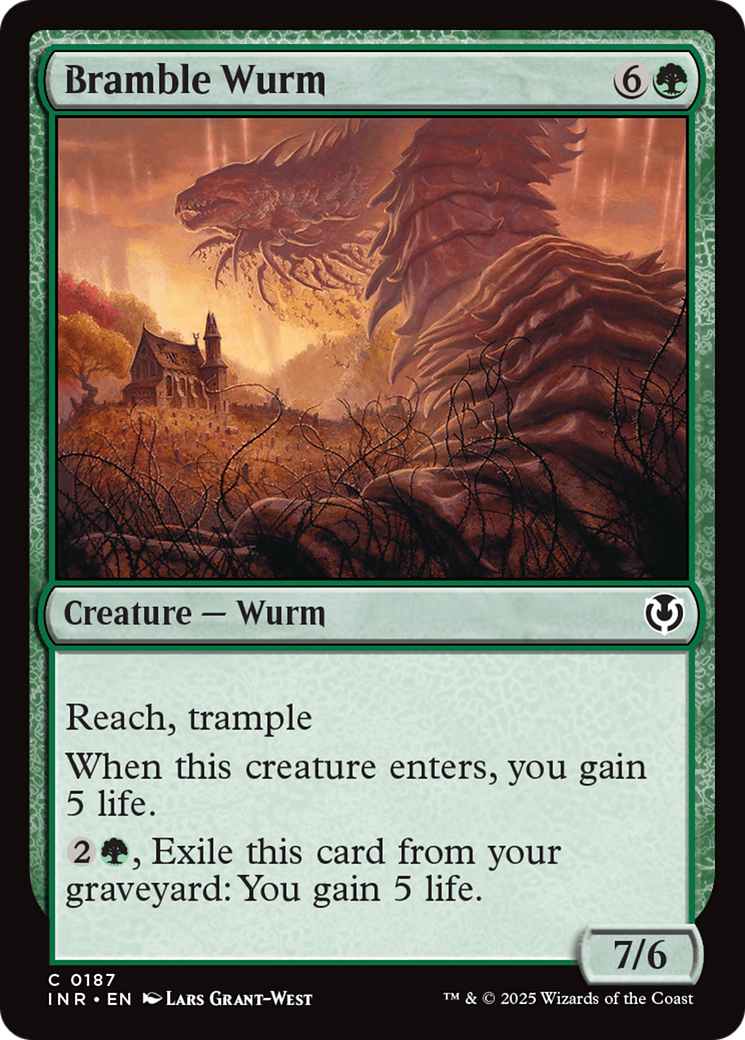 Bramble Wurm [Innistrad Remastered] | Jack's On Queen