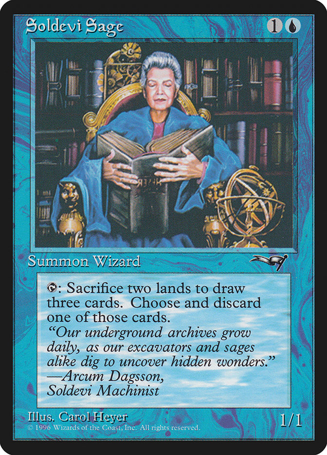 Soldevi Sage (Sitting) [Alliances] | Jack's On Queen