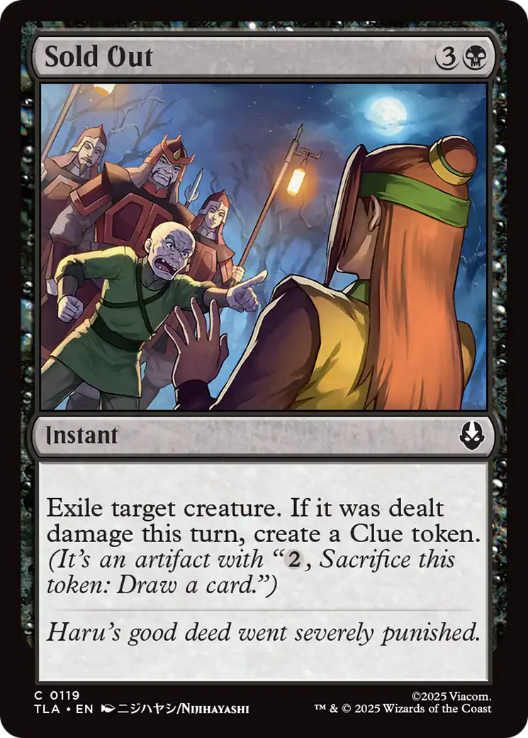 Sold Out [Avatar: The Last Airbender] | Jack's On Queen