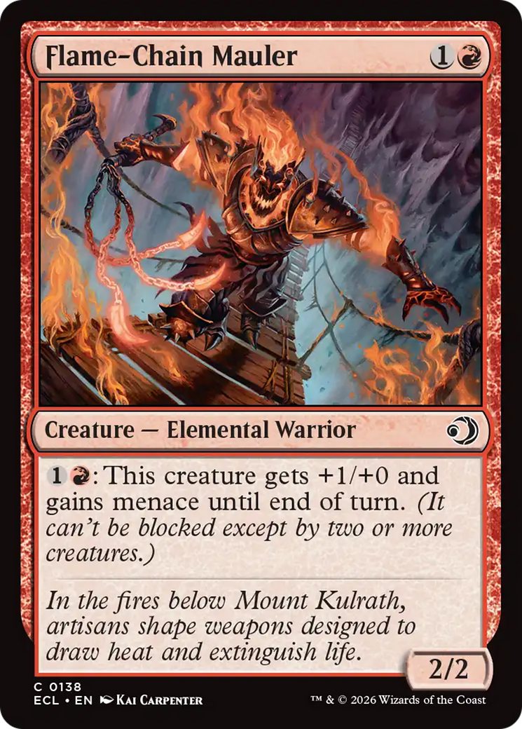 Flame-Chain Mauler [Lorwyn Eclipsed] | Jack's On Queen