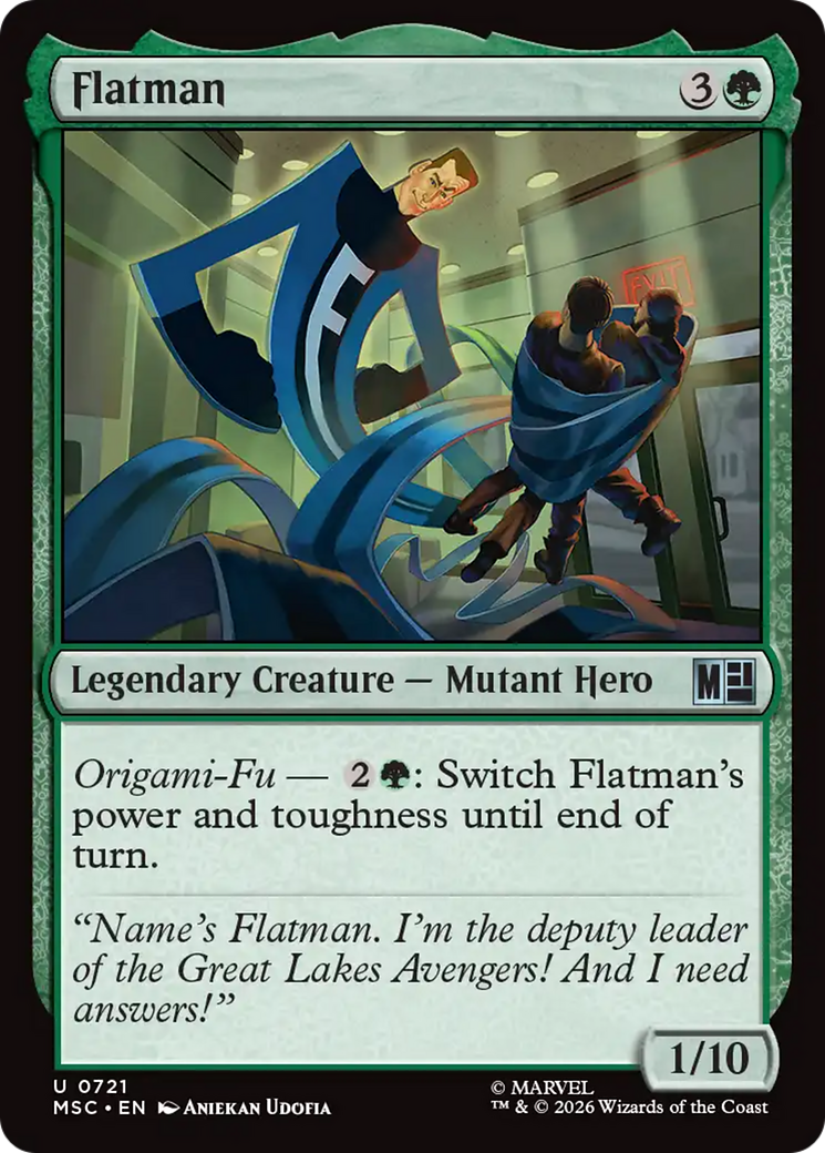 Flatman [Marvel Super Heroes Commander] | Jack's On Queen