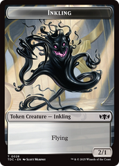 Inkling // Bird Double-Sided Token [Tarkir: Dragonstorm Commander Tokens] | Jack's On Queen