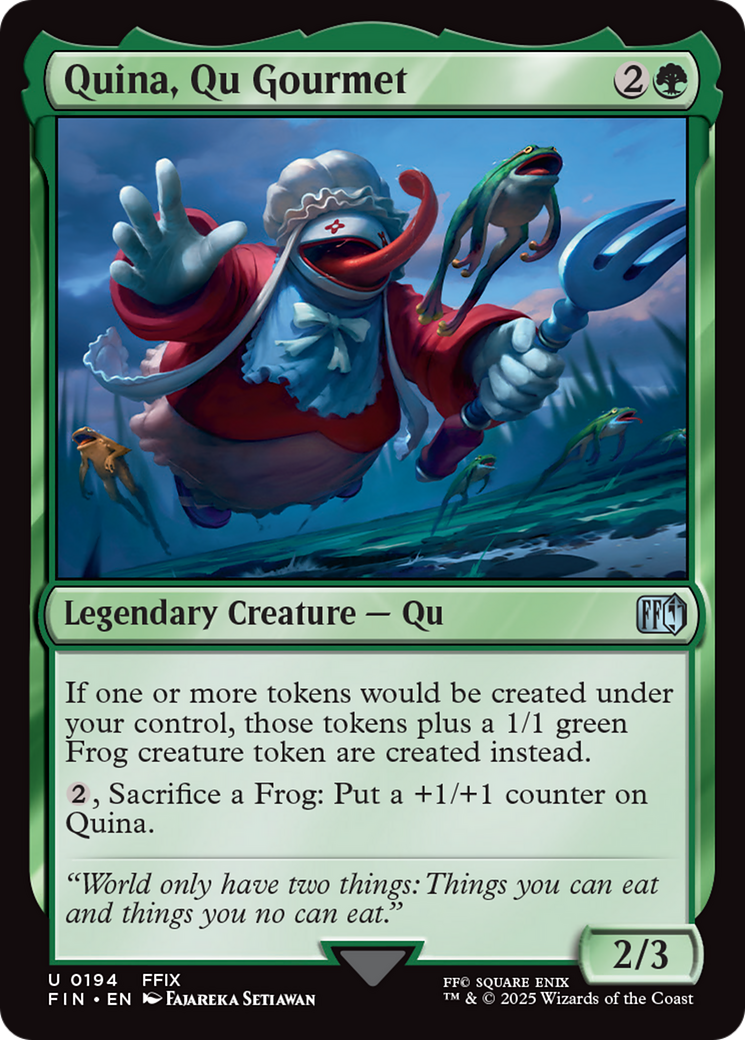 Quina, Qu Gourmet [FINAL FANTASY] | Jack's On Queen