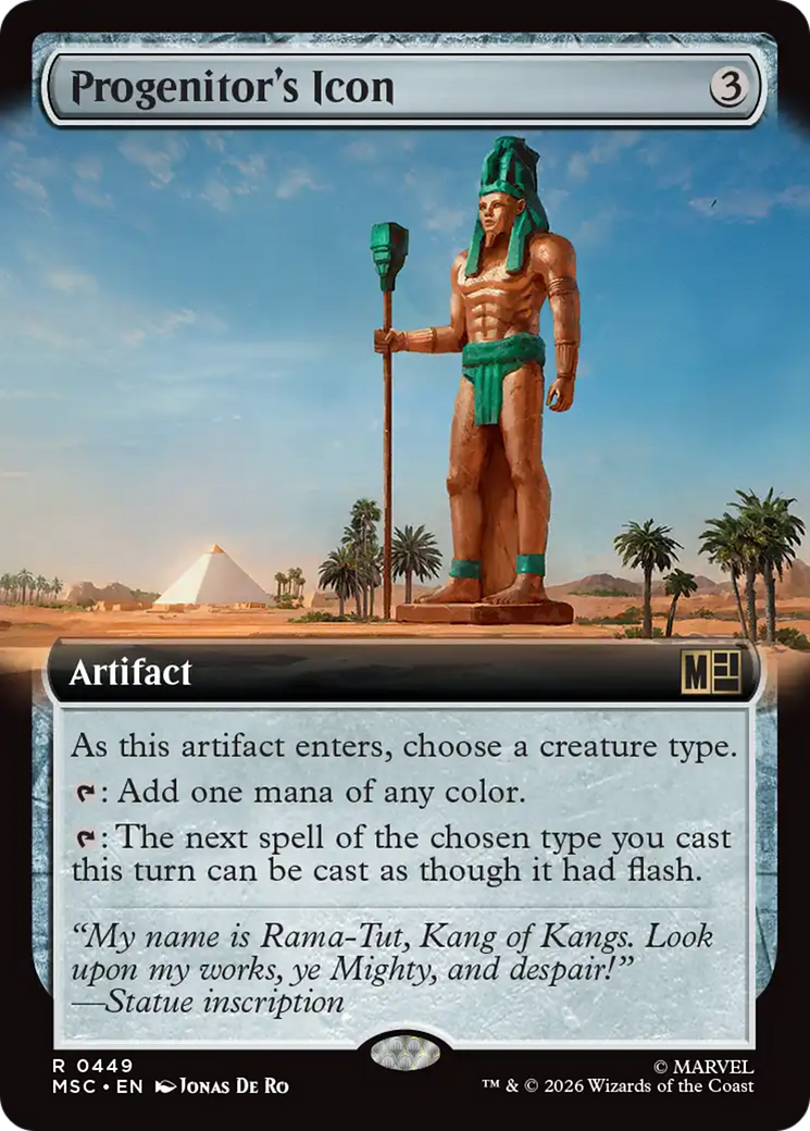 Progenitor's Icon (Extended Art) [Marvel Super Heroes Commander] | Jack's On Queen