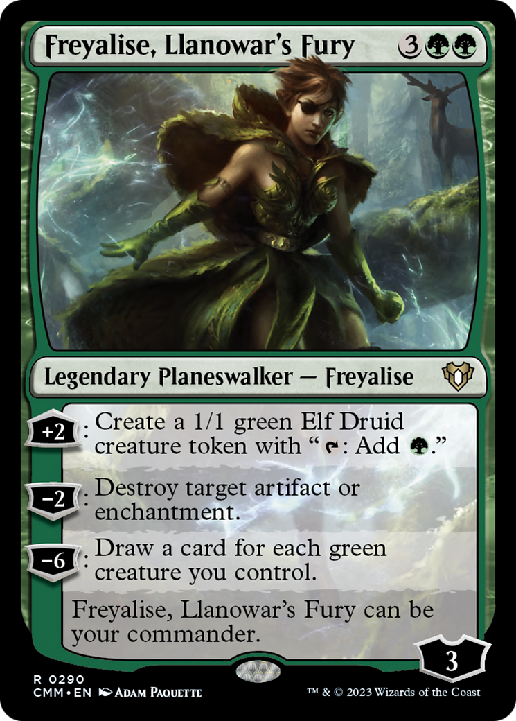 Freyalise, Llanowar's Fury [Commander Masters] | Jack's On Queen