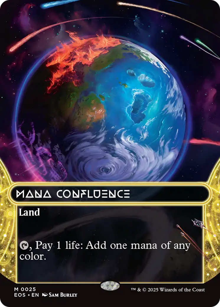 Mana Confluence (0025) (Borderless) [Edge of Eternities: Stellar Sights] | Jack's On Queen