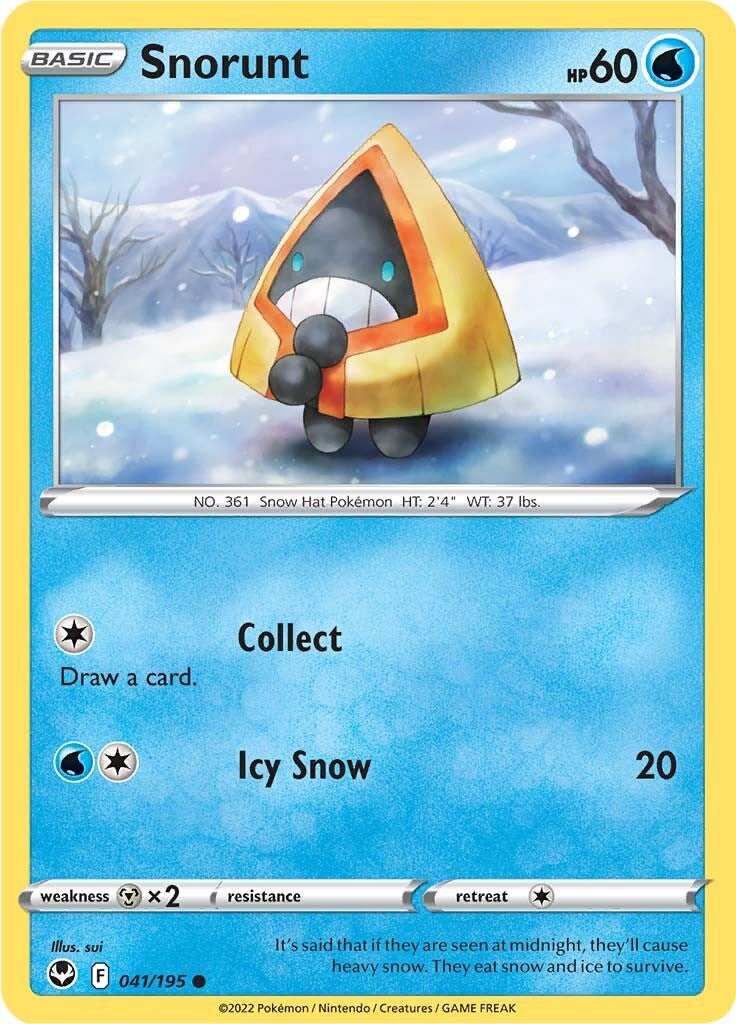 Snorunt (041/195) [Sword & Shield: Silver Tempest] | Jack's On Queen