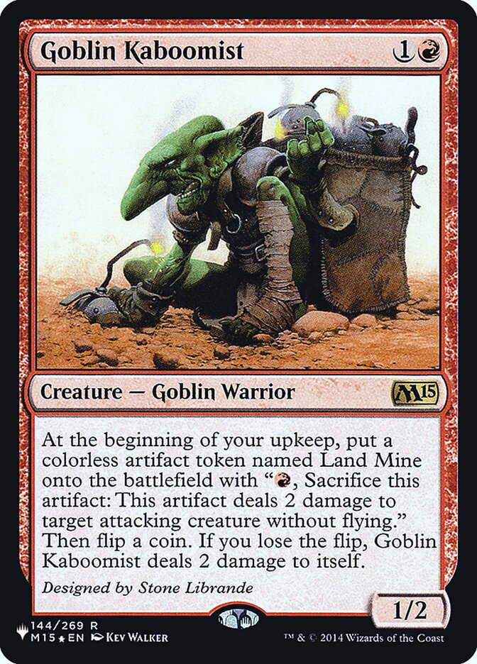 Goblin Kaboomist [Secret Lair: Heads I Win, Tails You Lose] | Jack's On Queen