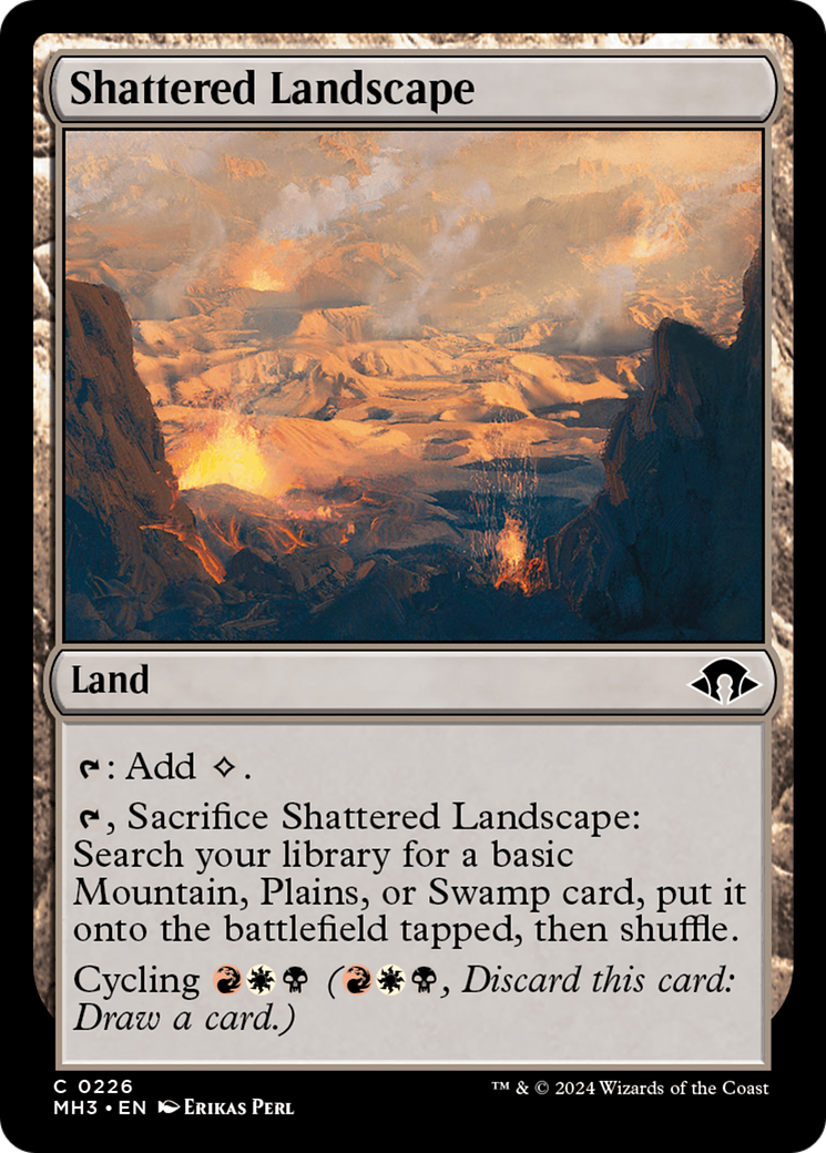 Shattered Landscape [Modern Horizons 3] | Jack's On Queen