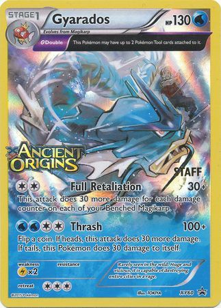 Gyarados (XY60) (Staff) [XY: Black Star Promos] | Jack's On Queen
