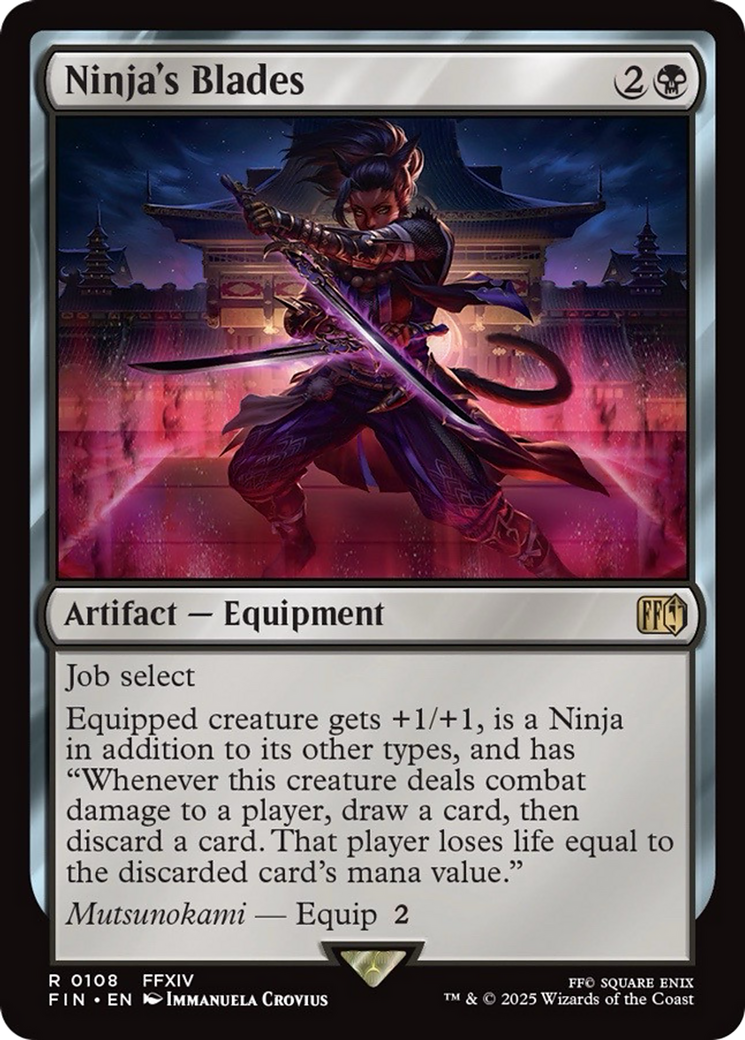 Ninja's Blades [FINAL FANTASY] | Jack's On Queen