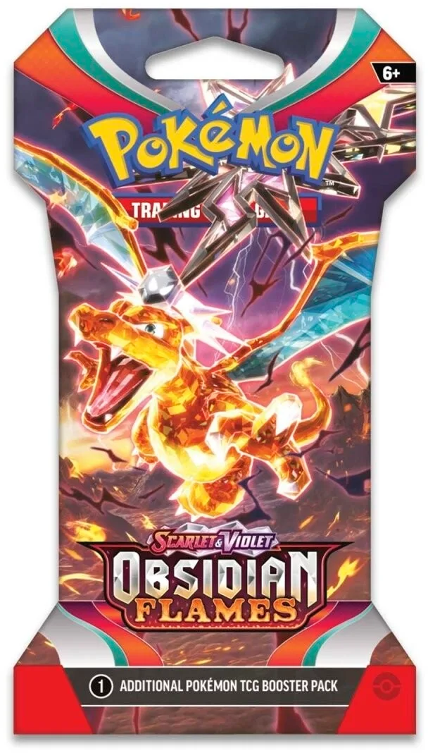 Scarlet & Violet: Obsidian Flames - Sleeved Booster Pack | Jack's On Queen