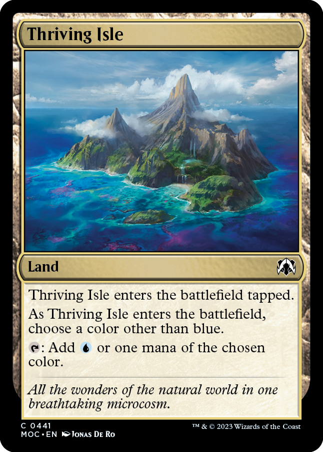 Thriving Isle [March of the Machine Commander] | Jack's On Queen