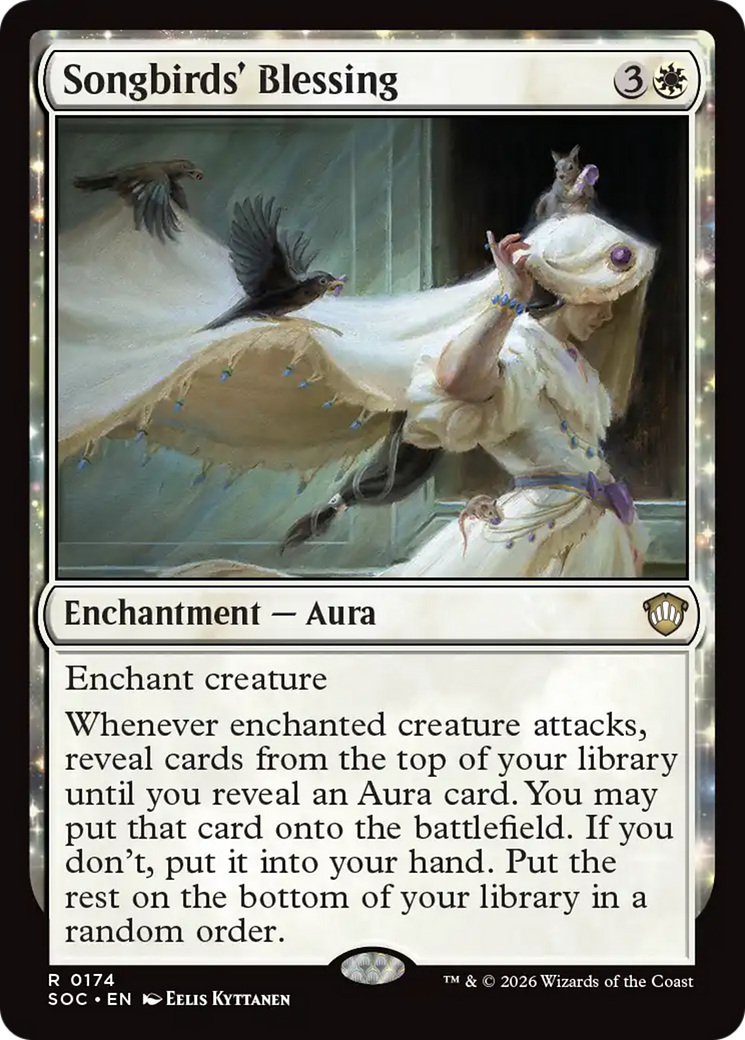 Songbirds' Blessing [Secrets of Strixhaven Commander] | Jack's On Queen