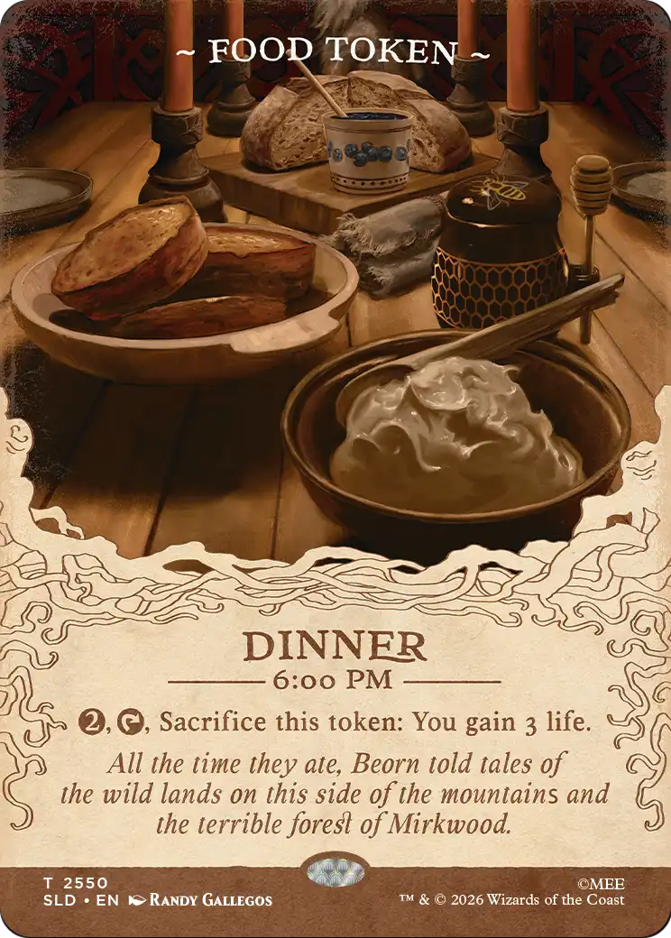 Food Token (2550) [Secret Lair Drop Series] | Jack's On Queen