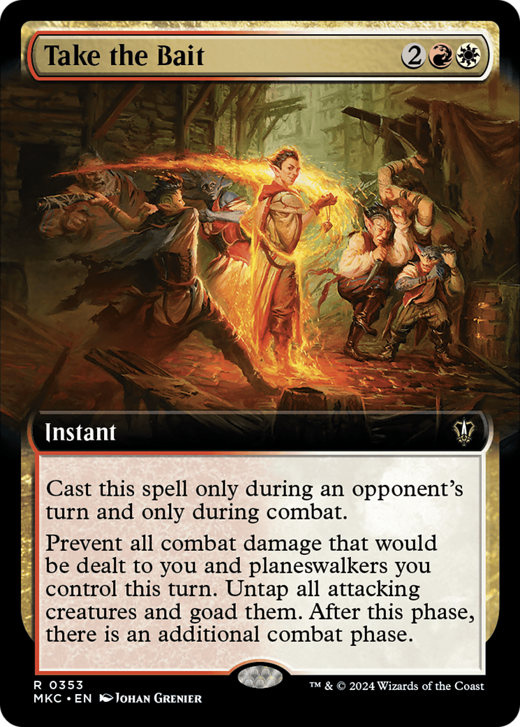 Take the Bait (Extended Art) [Murders at Karlov Manor Commander] | Jack's On Queen