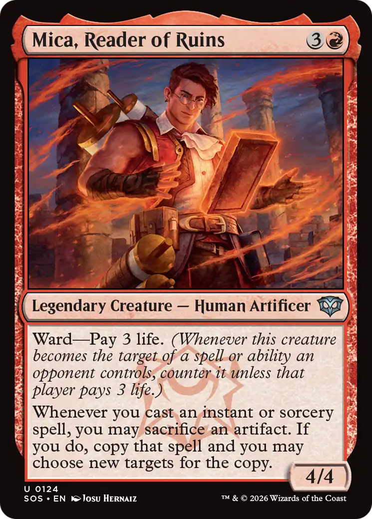 Mica, Reader of Ruins [Secrets of Strixhaven] | Jack's On Queen