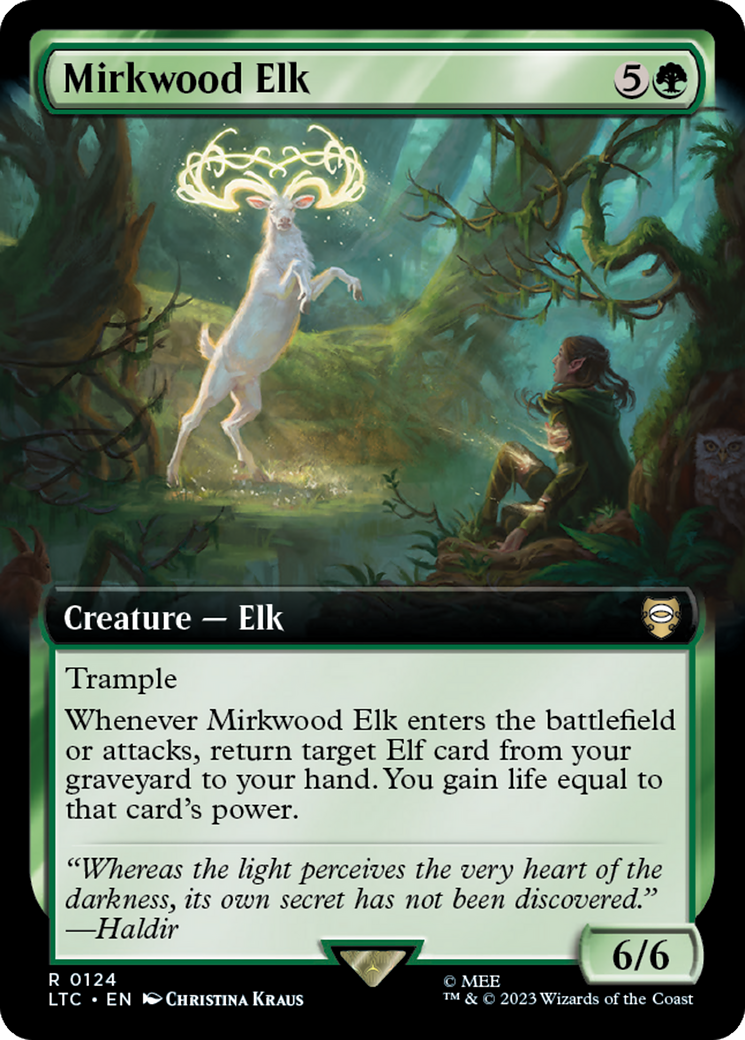Mirkwood Elk (Extended Art) [The Lord of the Rings: Tales of Middle-Earth Commander] | Jack's On Queen