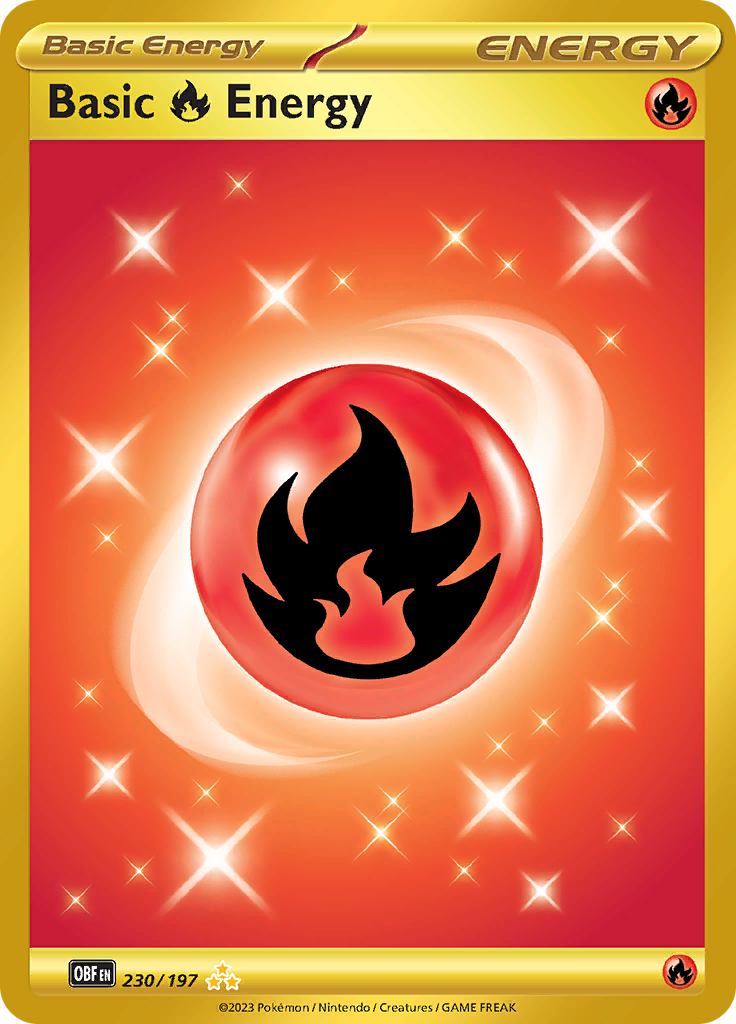 Basic Fire Energy (230/197) [Scarlet & Violet: Obsidian Flames] | Jack's On Queen