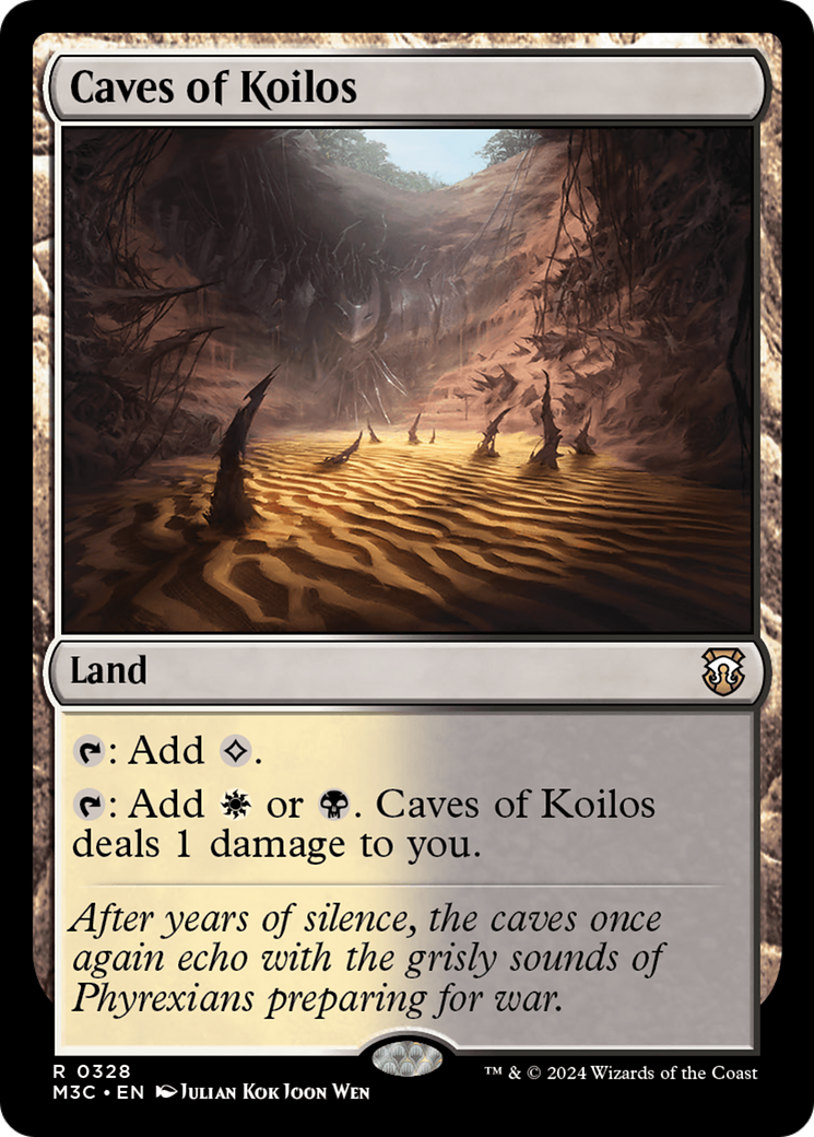 Caves of Koilos (Ripple Foil) [Modern Horizons 3 Commander] | Jack's On Queen