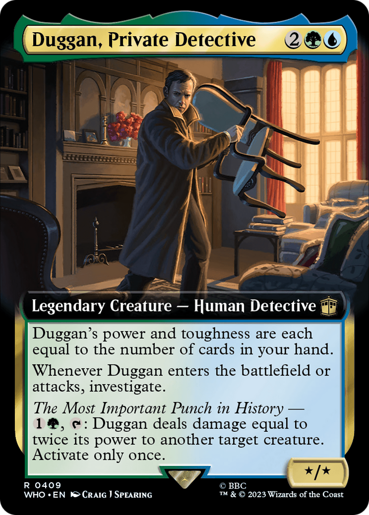 Duggan, Private Detective (Extended Art) [Doctor Who] | Jack's On Queen