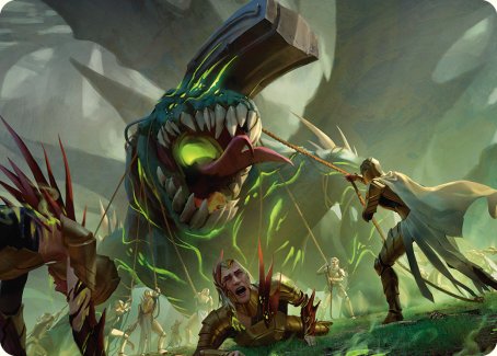 Noxious Assault Art Card [Phyrexia: All Will Be One Art Series] | Jack's On Queen