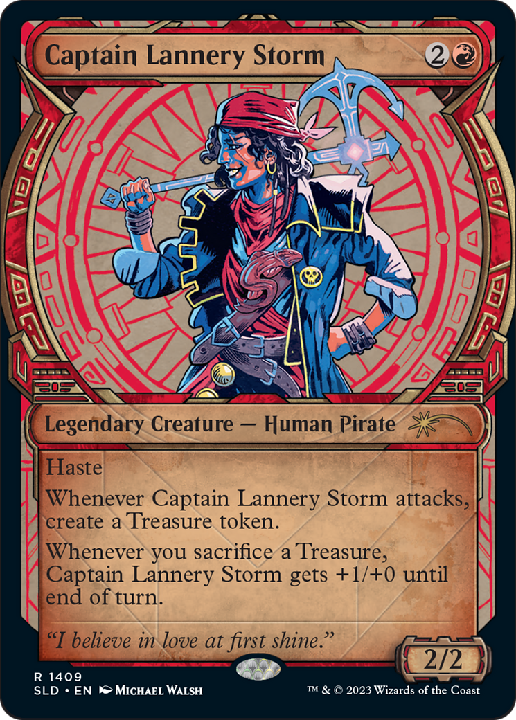 Captain Lannery Storm (Rainbow Foil) [Secret Lair Drop Series] | Jack's On Queen