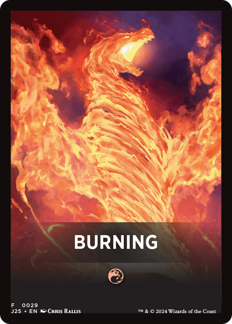 Burning Theme Card [Foundations Jumpstart Front Cards] | Jack's On Queen