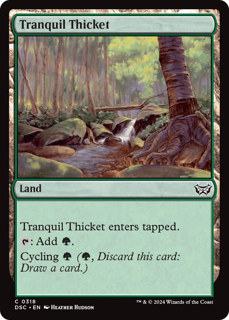 Tranquil Thicket [Duskmourn: House of Horror Commander] | Jack's On Queen