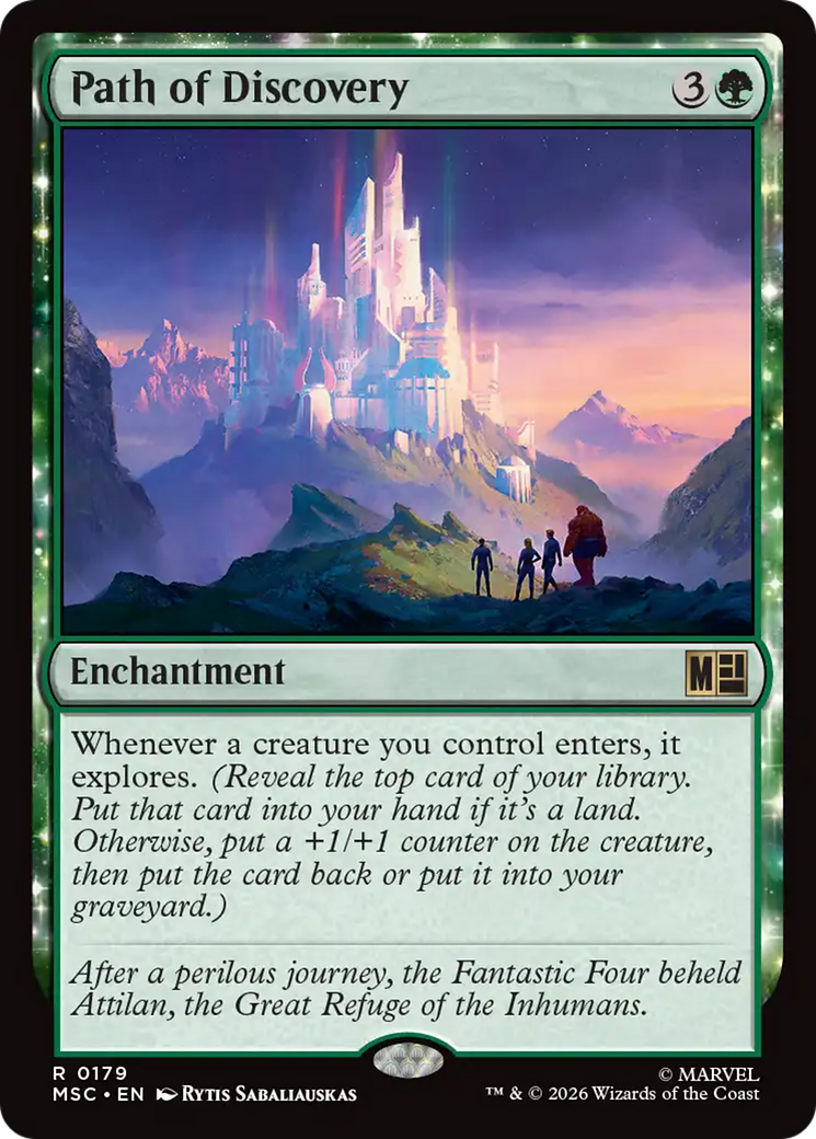 Path of Discovery (Surge Foil) [Marvel Super Heroes Commander] | Jack's On Queen