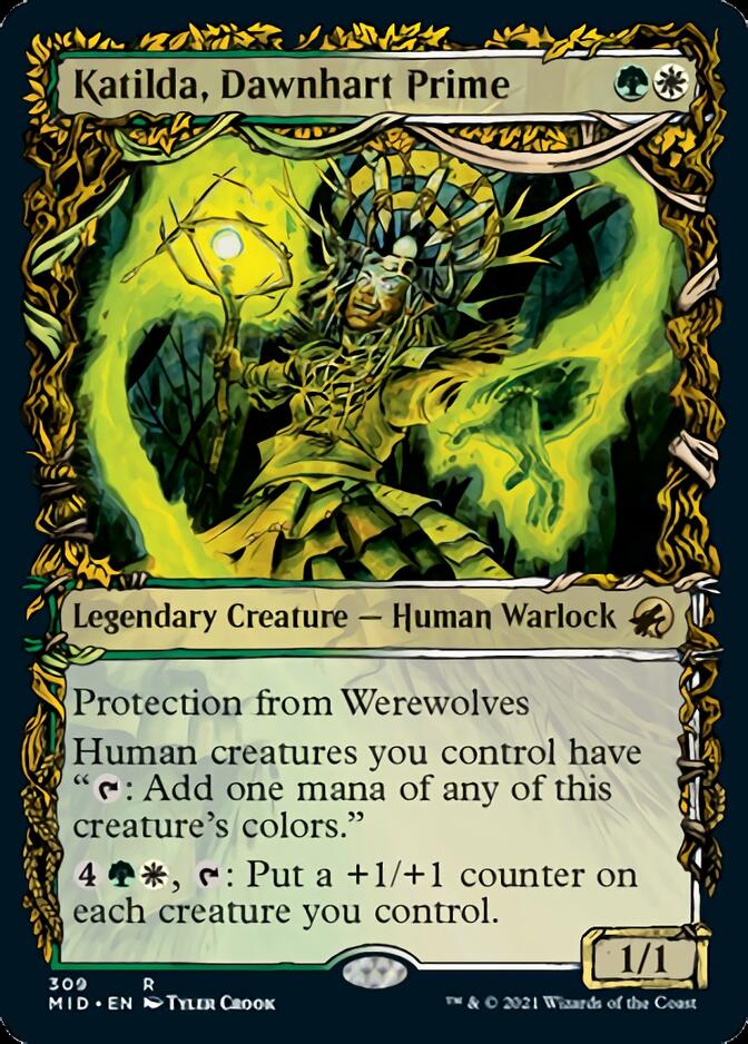 Katilda, Dawnhart Prime (Showcase Equinox) [Innistrad: Midnight Hunt] | Jack's On Queen