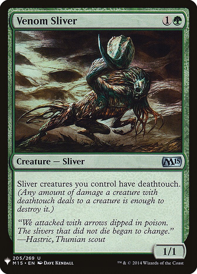 Venom Sliver [Mystery Booster] | Jack's On Queen
