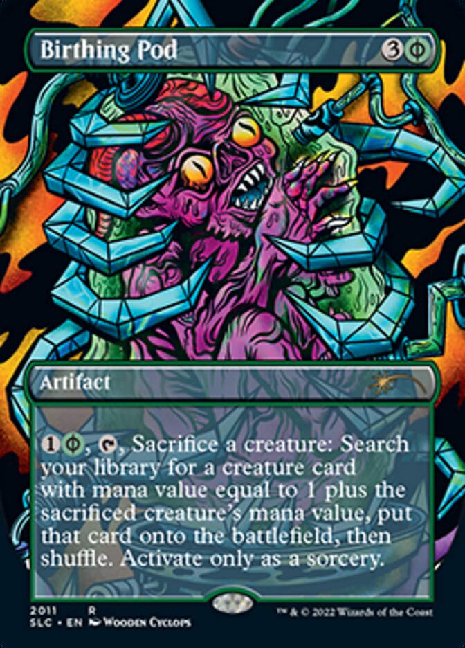 Birthing Pod (Borderless Alternate Art) [Secret Lair Countdown Kit] | Jack's On Queen