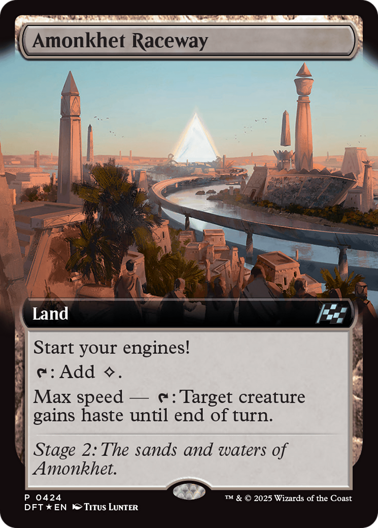 Amonkhet Raceway (Extended Art) [Aetherdrift] | Jack's On Queen