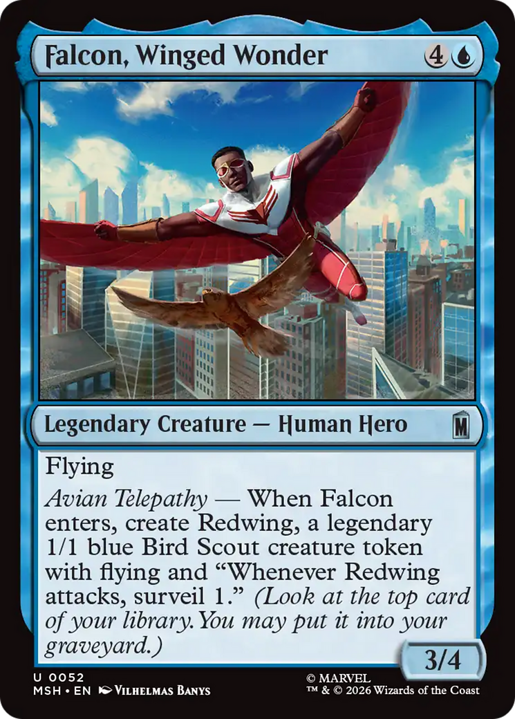 Falcon, Winged Wonder [Marvel Super Heroes] | Jack's On Queen