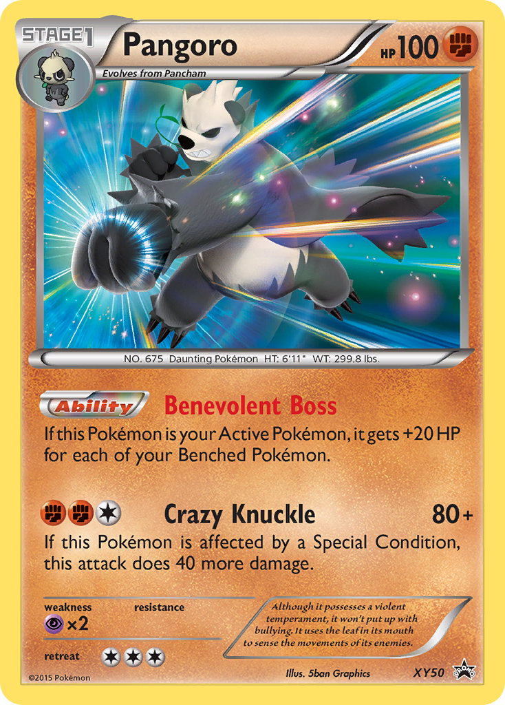 Pangoro (XY50) [XY: Black Star Promos] | Jack's On Queen