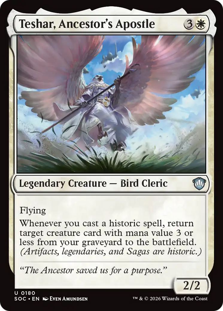 Teshar, Ancestor's Apostle [Secrets of Strixhaven Commander] | Jack's On Queen