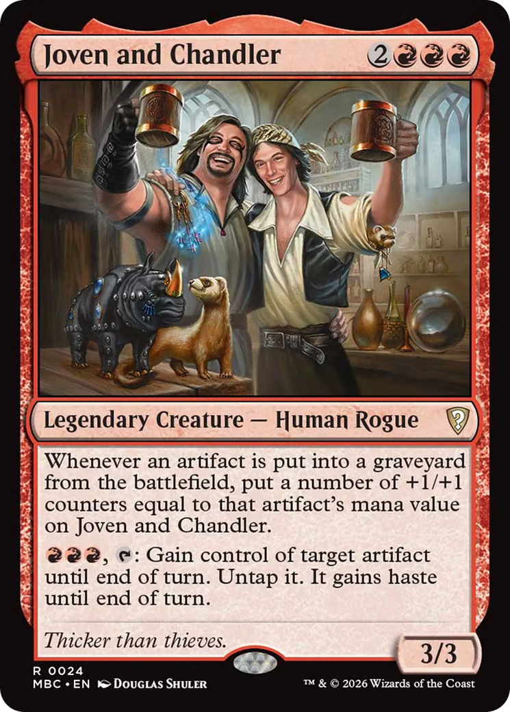 Joven and Chandler [Mystery Booster: Commander Edition] | Jack's On Queen