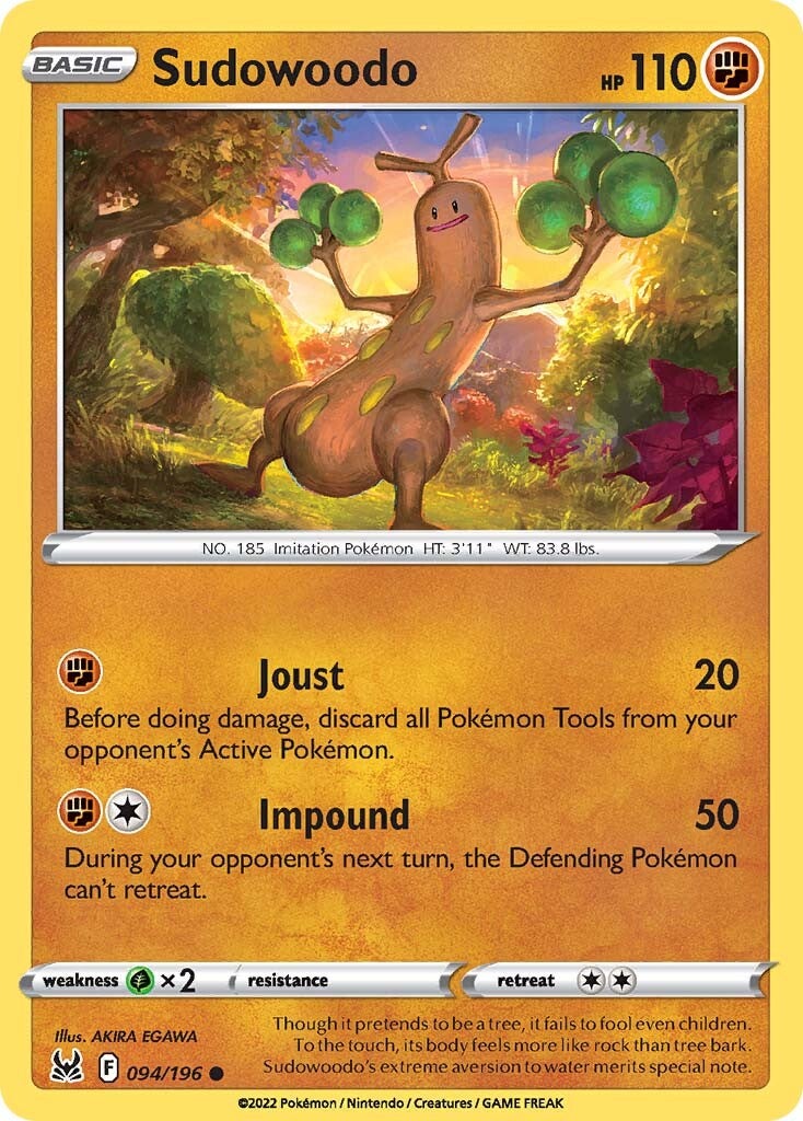 Sudowoodo (094/196) [Sword & Shield: Lost Origin] | Jack's On Queen