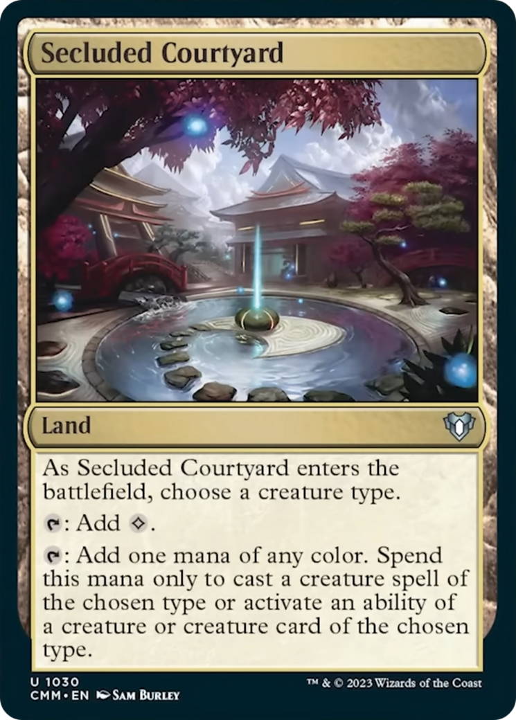 Secluded Courtyard [Commander Masters] | Jack's On Queen