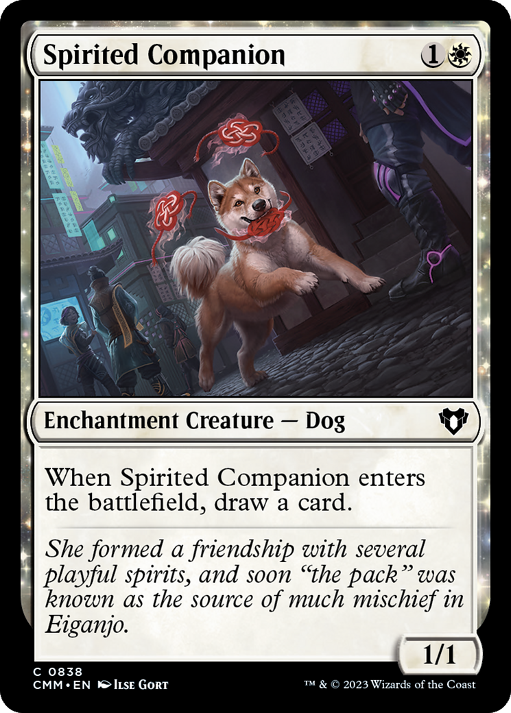 Spirited Companion [Commander Masters] | Jack's On Queen