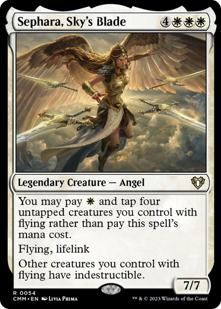 Sephara, Sky's Blade [Commander Masters] | Jack's On Queen
