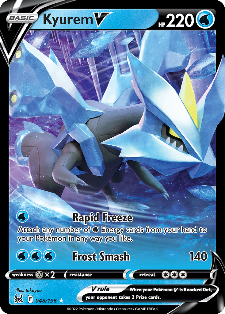 Kyurem V (048/196) (Jumbo Card) [Sword & Shield: Lost Origin] | Jack's On Queen