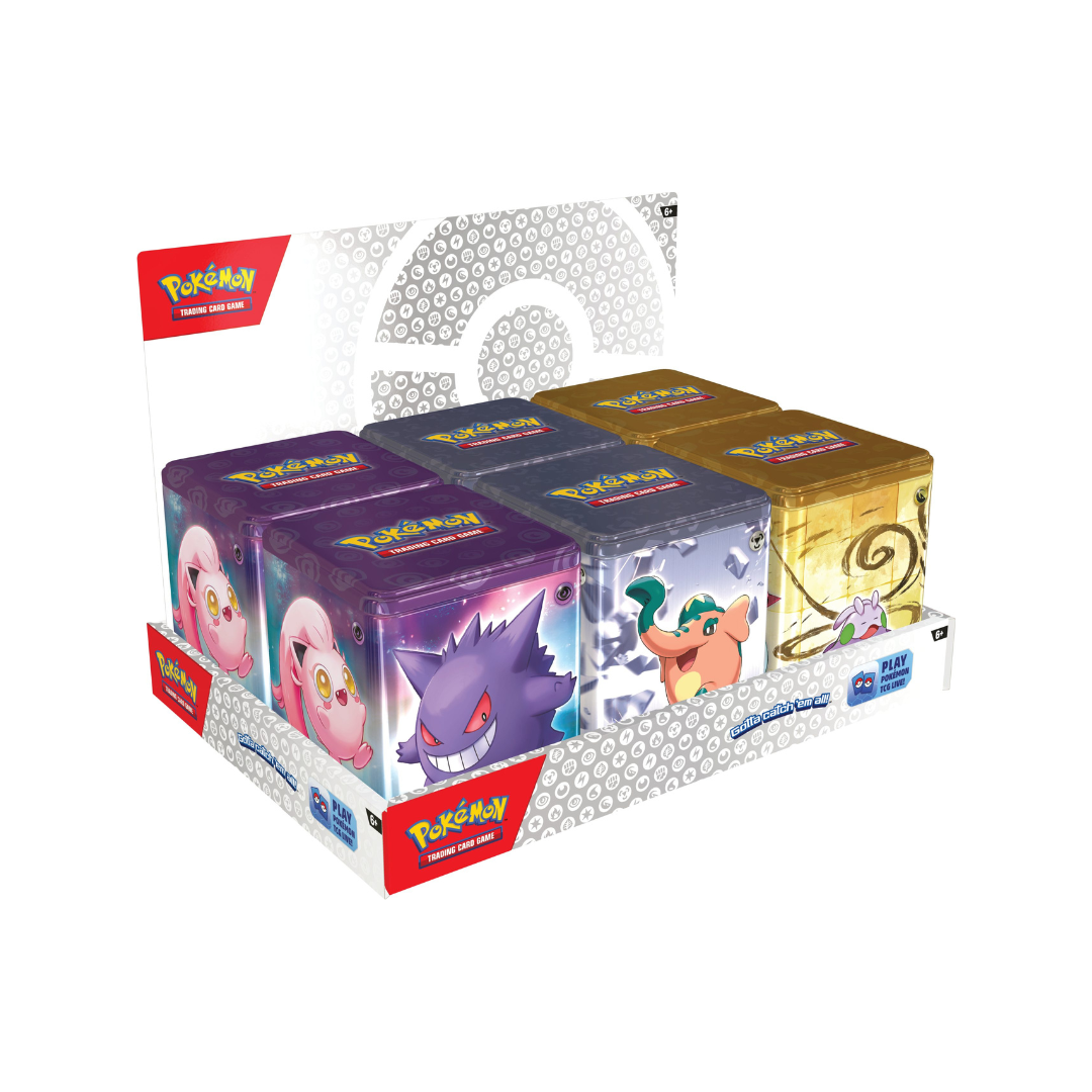 Stacking Tin Display (Psychic/Metal/Dragon) | Jack's On Queen