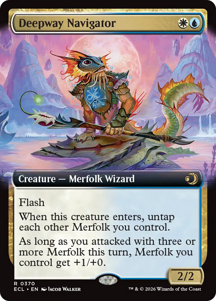 Deepway Navigator (Extended Art) [Lorwyn Eclipsed] | Jack's On Queen